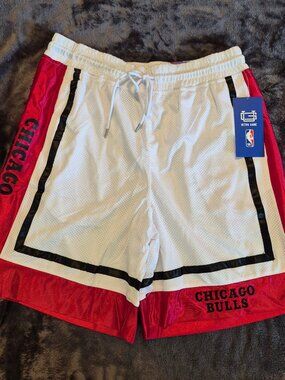 Ultra Game Chicago Bulls NBA Shorts Mens Large READ Description!